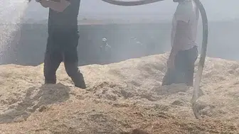 Bingöl’de 2 bin dönüm arazi ve tonlarca saman küle döndü