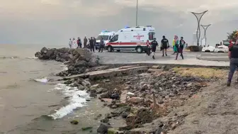Tekirdağ sahilinde hareketli saatler Bir kişi denizde kayboldu