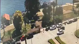 Zonguldak'ta dikkati dağılan sürücü park halindeki araca çarptı