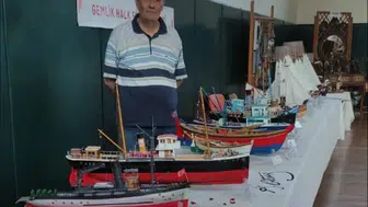 Gemlik’in denizcilik mirası ahşap modellerle yeniden hayat buluyor