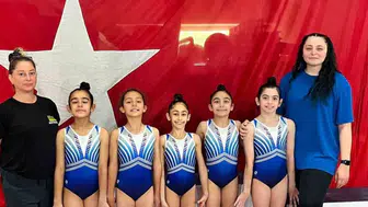 Kayserili küçük cimnastikçilerden büyük başarı