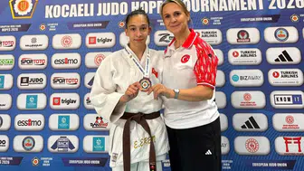 Düzceli Erva Eren Avrupa minderinde bronz madalya kazandı