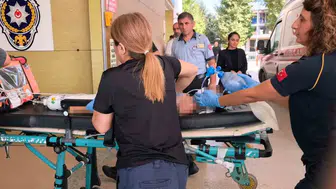 İnegöl'de acı son Havuzda kaybolan 2 yaşındaki çocuk hayatını kaybetti