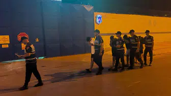 Mersin'de kimlik kontrolüne direnen dört kişi demir parmaklıklar ardında