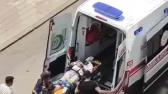 Siirt Gençlik Merkezi önünde trafik kazası