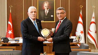 İYİ Parti lideri Dervişoğlu KKTC’de temaslarda bulundu