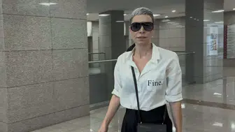 Öykü Serter Ahbaplar soruşturması kapsamında ifade veriyor