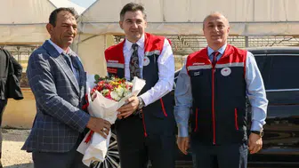 Bakan Yardımcısı Bağcı Eskişehir’de çiftçinin kapısını çaldı