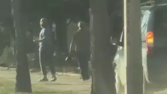 Bursa trafiğinde kaldırımdan giden sürücü dehşeti