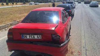Kırıkkale yolunda zincirleme kaza