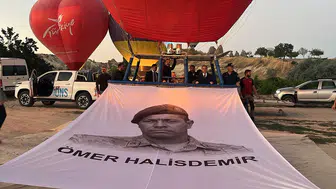 Kapadokya semalarında 15 Temmuz anması