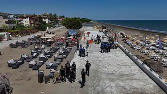 Samsun sahillerinde kumsal temizliği başladı