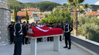 Muğla gazisi Celalettin Emre son yolculuğuna uğurlandı