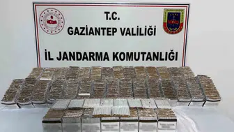 Gaziantep jandarmasından iki ilçede eş zamanlı kaçakçılık baskını