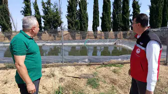 Tekirdağlı üretici yağmur suyunu biriktirip atıkları ekonomiye döndürüyor