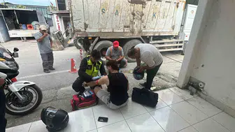 Samsun Sahil Caddesi'nde altyapı çalışması kazaya yol açtı