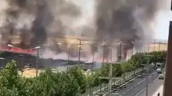Diyarbakır Bağlar’da otluk alanda çıkan yangın korkuttu