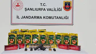 Ceylanpınar'da jandarma baskınıyla kaçak ürünler yakalandı