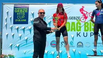 Kayserili genç bisikletçilerden Gebze parkurunda büyük başarı