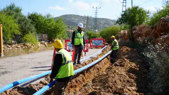 Silifke’de 30 yıllık su çilesi yeni depoyla sona erdi