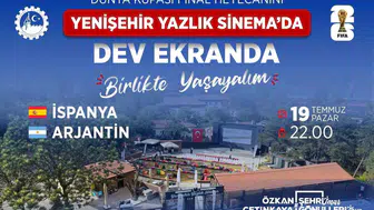 Karabük'te Dünya Kupası finali açık havada izlenecek