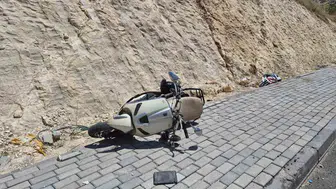 Adıyaman İndere yolunda motosiklet kazası