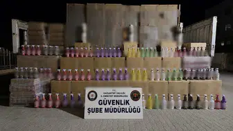 Gaziantep'te sahte temizlik malzemelerine polis baskını