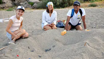 Antalya sahillerinde caretta caretta seferberliği