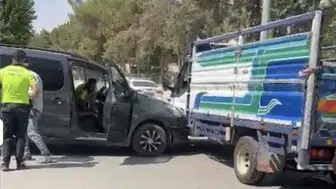 Nusaybin’de sürücülerin dikkatsizliği kazayı getirdi