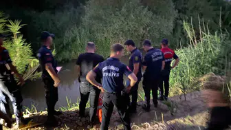 Nazilli’de nehre atlayan adam 3 saatlik aramayla kurtarıldı