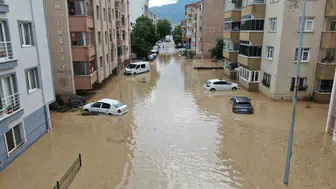 Kastamonu Cide sular altında kaldı