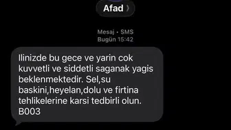 Sakarya için şiddetli yağış uyarısı geldi
