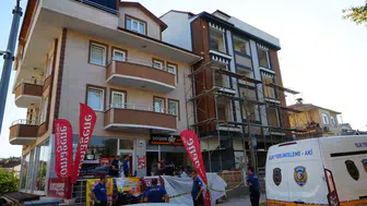 Derince'de inşaat kazası Bir işçi hayatını kaybetti