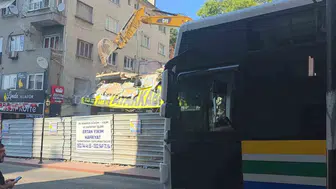 Ereğli'de yıkım çalışması korkuttu
