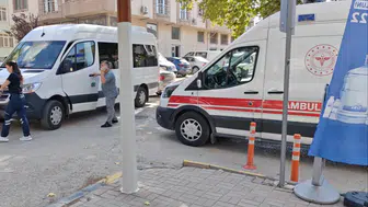 Edirne’de motosiklet kazası kameraya yansıdı