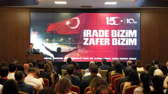 Göç İdaresi 15 Temmuz için kurum içinde özel bir anma düzenledi
