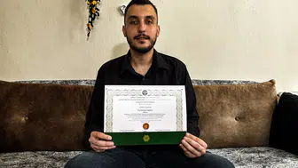 Kaza sonrası pes etmedi fakülte birincisi oldu