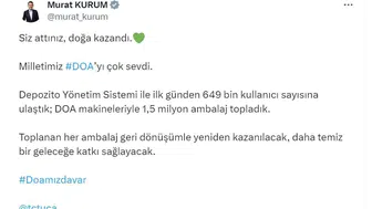 Boş şişeleri geri getirenler ilk günden kazanç sağladı