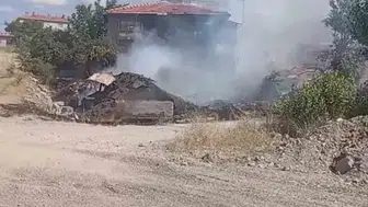 Ankara'da ot temizliği felaketle bitti