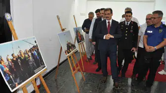 Salihli 15 Temmuz gecesinin izlerini sergide yaşatıyor