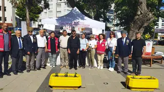 Sinoplu şehit yakınları ve gazilerin sanatla buluşması