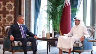 Dışişleri Bakanı Fidan Doha'da Katar Emiri ile görüştü