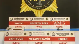Kahramanmaraş narkotik operasyonunda zehir tacirlerine geçit verilmedi