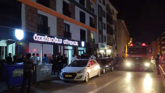 Bolu'da bir lamba patladı herkes sokağa fırladı