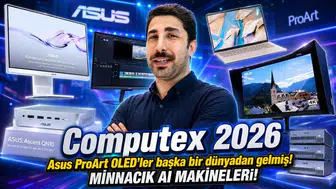 ASUS Computex 2026 fuarında yeni nesil donanımlarını tanıttı