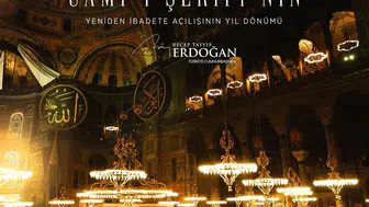 Ayasofya’nın yeniden ibadete açılışının altıncı yılı kutlanıyor