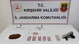 Kırşehir’de polisten uyuşturucu operasyonu