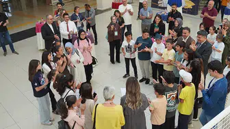 Minik ellerden Erzurum’un tarihine sanatsal dokunuş