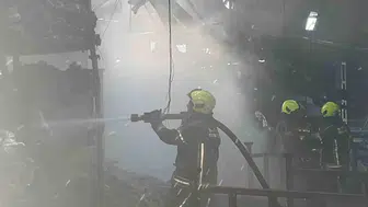 Bursa'da tekstil fabrikasında sabah saatlerinde korkutan yangın