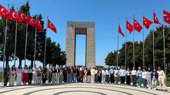Bayburtlu gençler Çanakkale destanını yerinde gördü